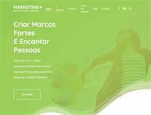 Tablet Screenshot of marketingmais.com.br